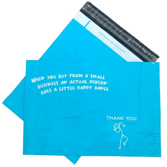 50 Thank You 10x13 Poly Mailers Shipping Envelope - Picture 7 of 15